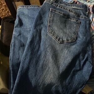 GOGO Women’s Denim Jeans in Deep Blue